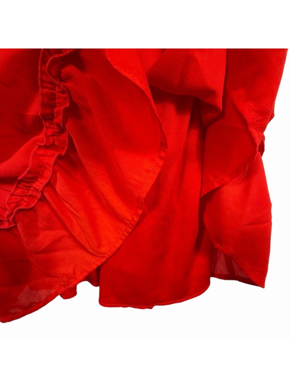 Trixxi Mini Dress Ruffle Tiered Romantic Feminine Women's Size Small NWT - Picture 3 of 8